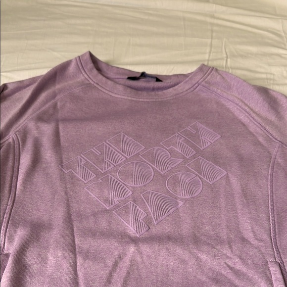 The North Face Purple Sweatshirt Small - Picture 1 of 7